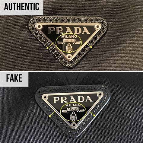 how to spot fake prada backpack|knock off prada bags.